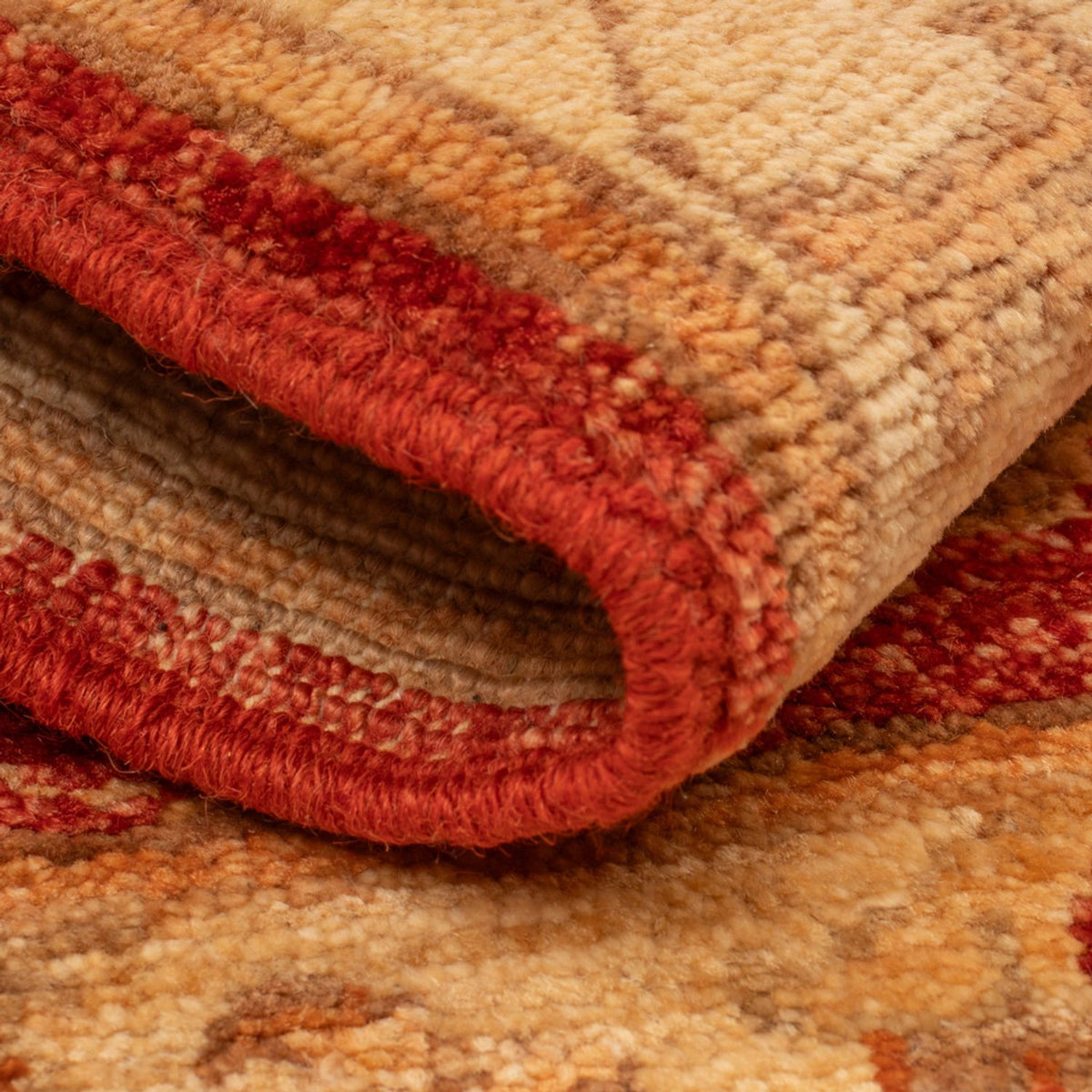 Ziegler Teppich - 67 x 50 cm - rot