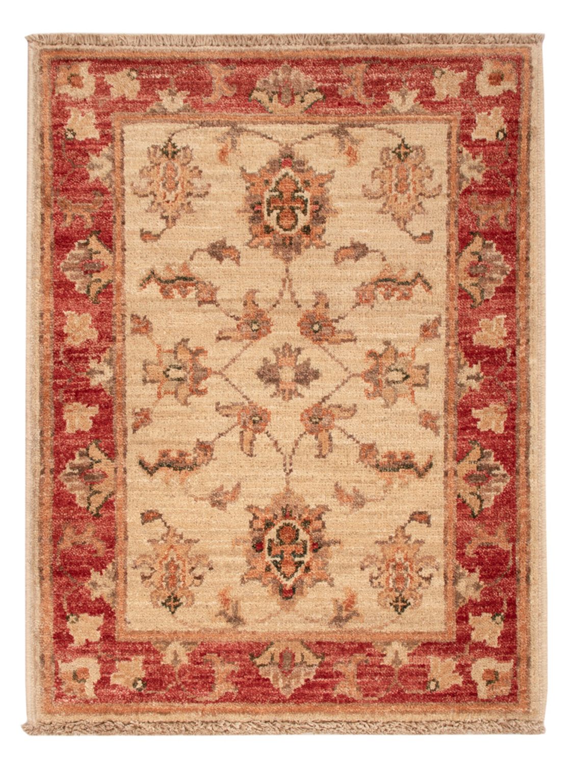 Ziegler Teppich - 69 x 50 cm - beige