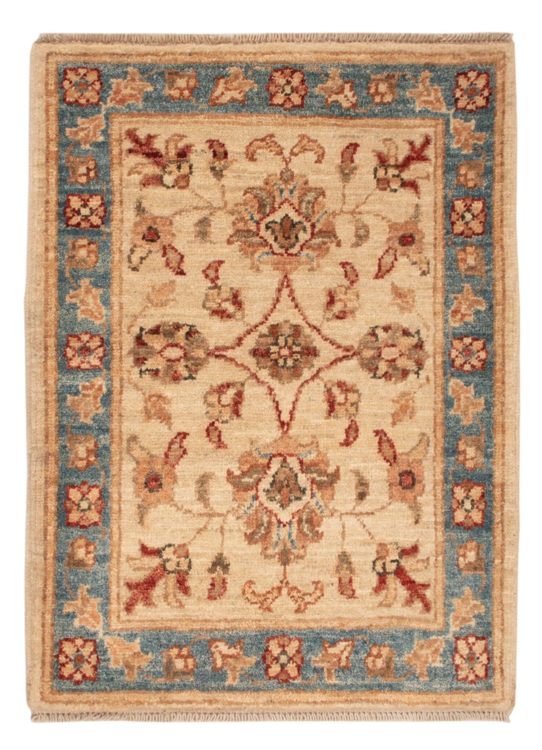 Ziegler Teppich - 72 x 54 cm - beige