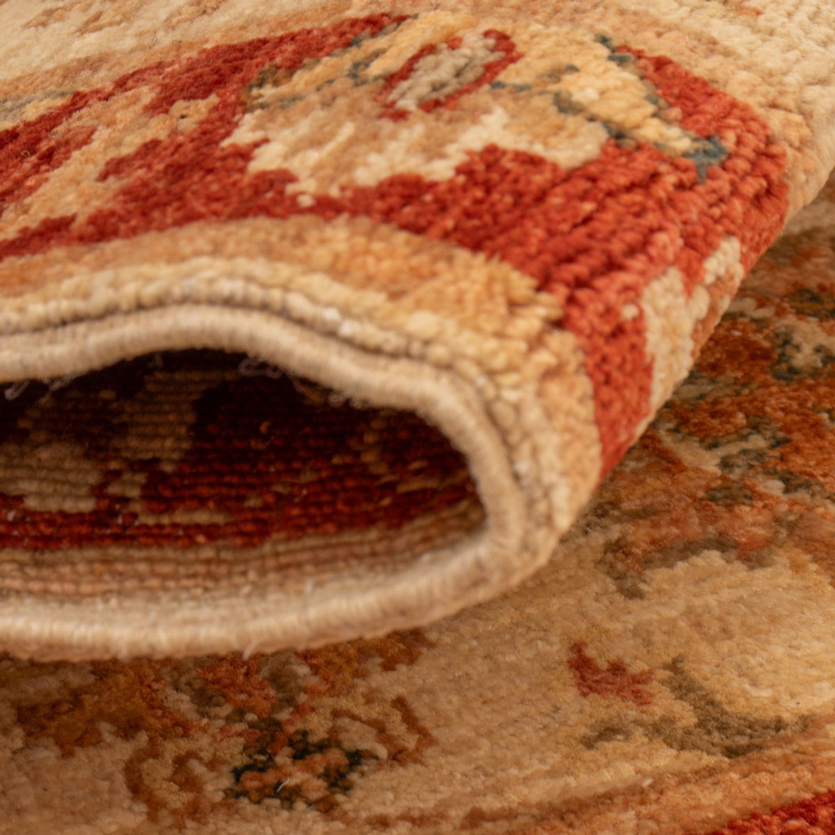 Ziegler Teppich - 64 x 49 cm - beige