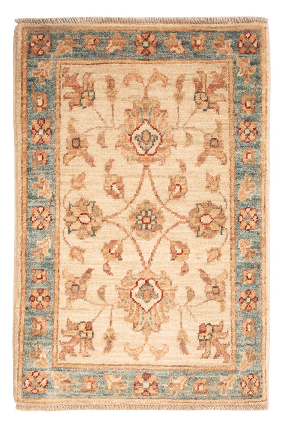 Ziegler Teppich - 74 x 48 cm - beige