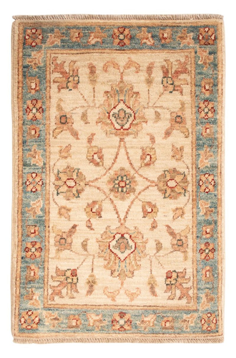 Ziegler Teppich - 74 x 48 cm - beige