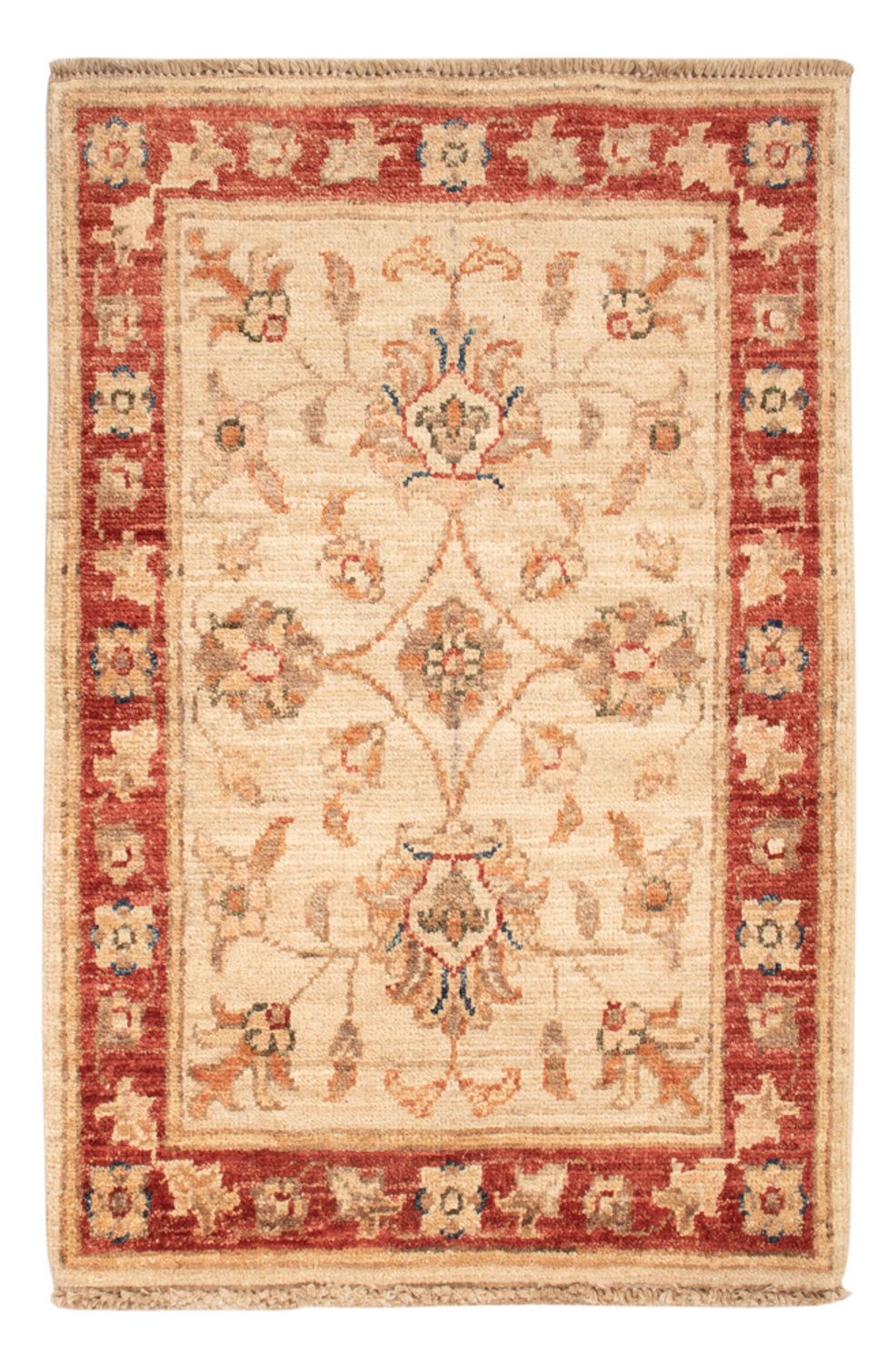 Ziegler Teppich - 73 x 48 cm - beige