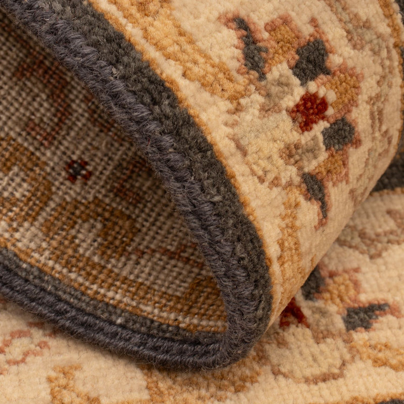 Ziegler Teppich - 90 x 60 cm - schwarz