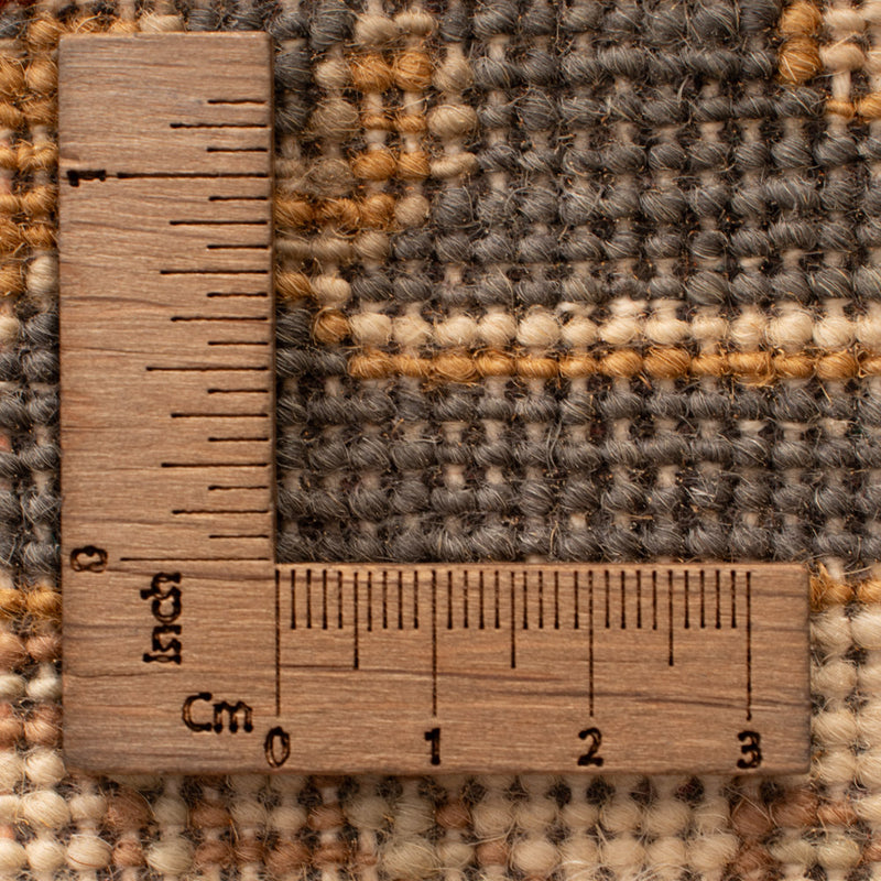 Ziegler Teppich - 90 x 60 cm - schwarz