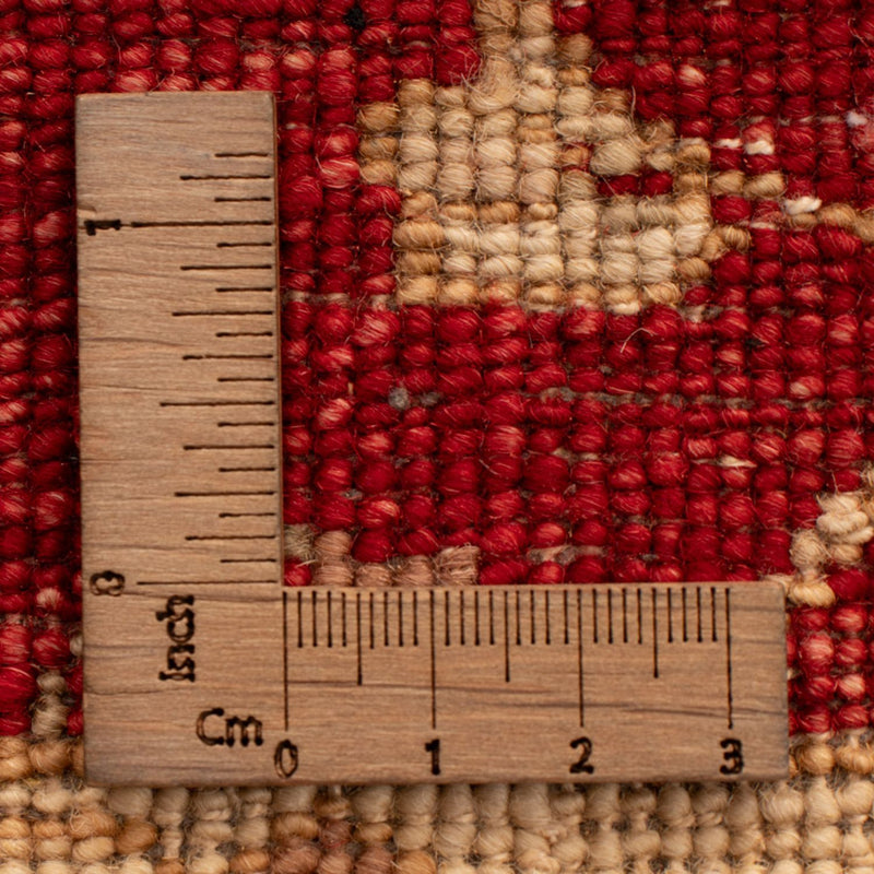 Ziegler Teppich - 90 x 60 cm - bordeauxrot