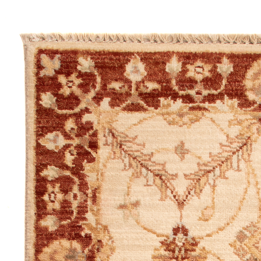 Ziegler Teppich - 90 x 60 cm - beige