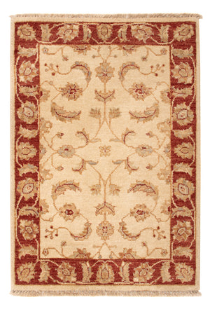 Ziegler Teppich - 90 x 60 cm - beige