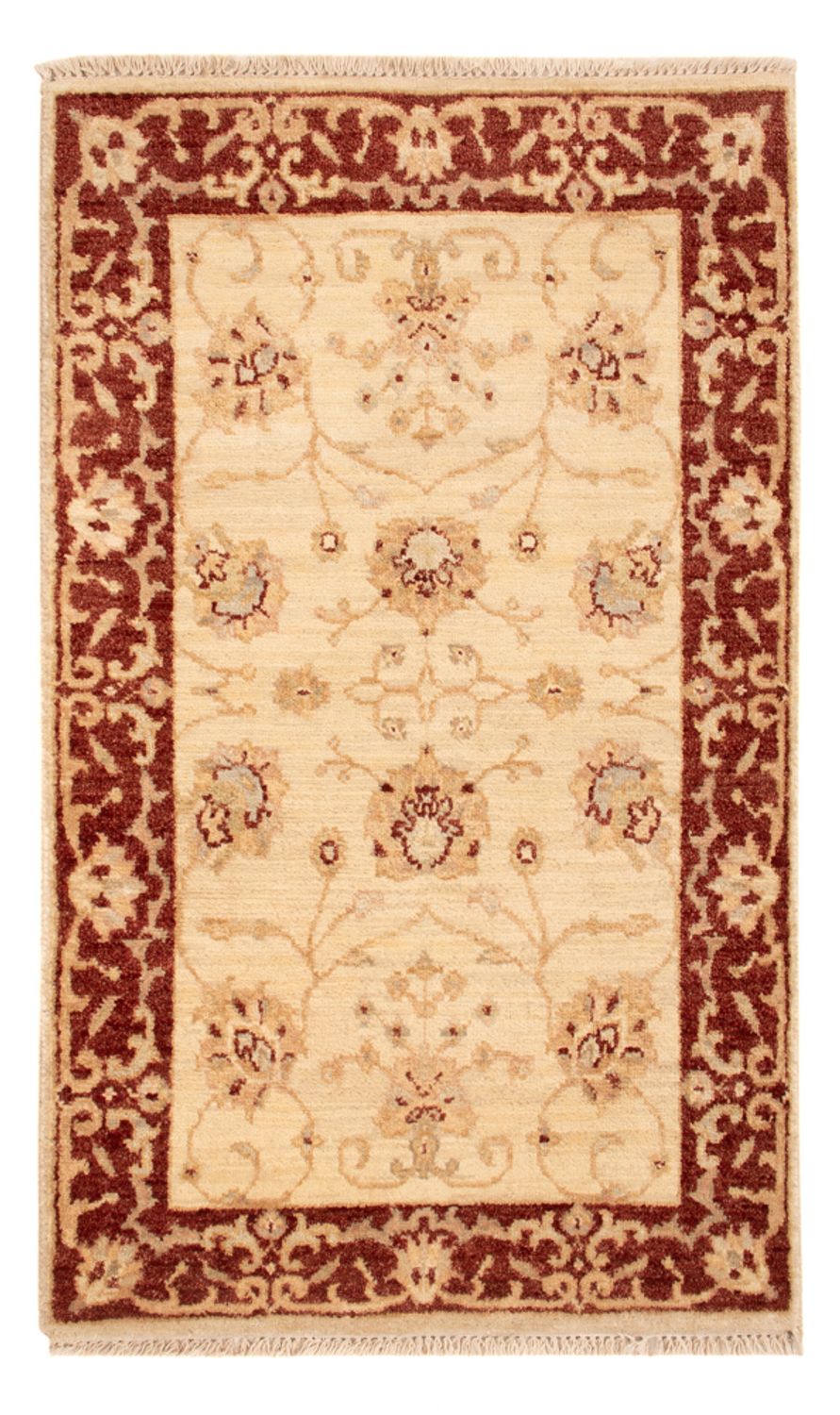 Ziegler Teppich - 90 x 60 cm - beige