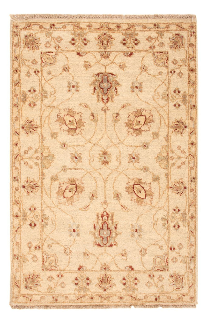 Ziegler Teppich - 90 x 60 cm - beige