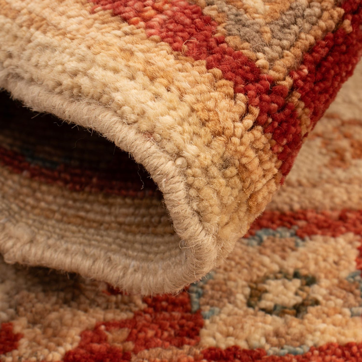 Ziegler Teppich - 69 x 53 cm - beige