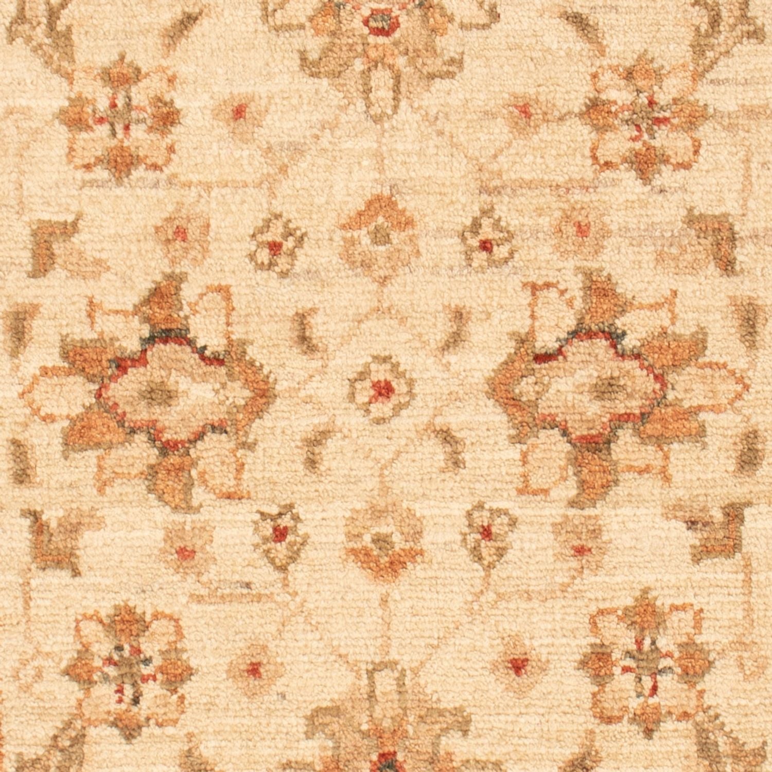 Ziegler Teppich - 90 x 58 cm - beige