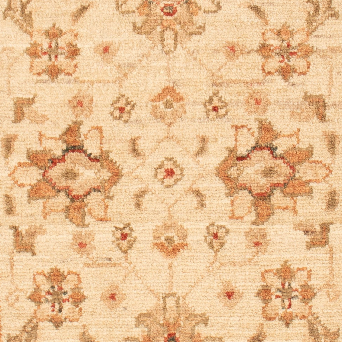 Ziegler Teppich - 90 x 58 cm - beige