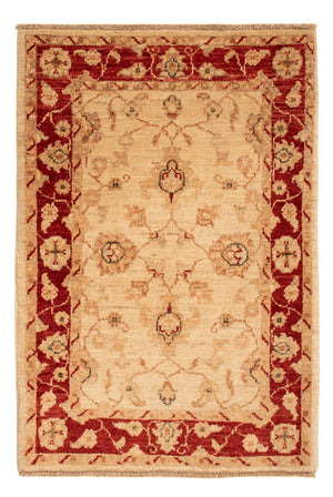 Ziegler Teppich - 91 x 63 cm - beige