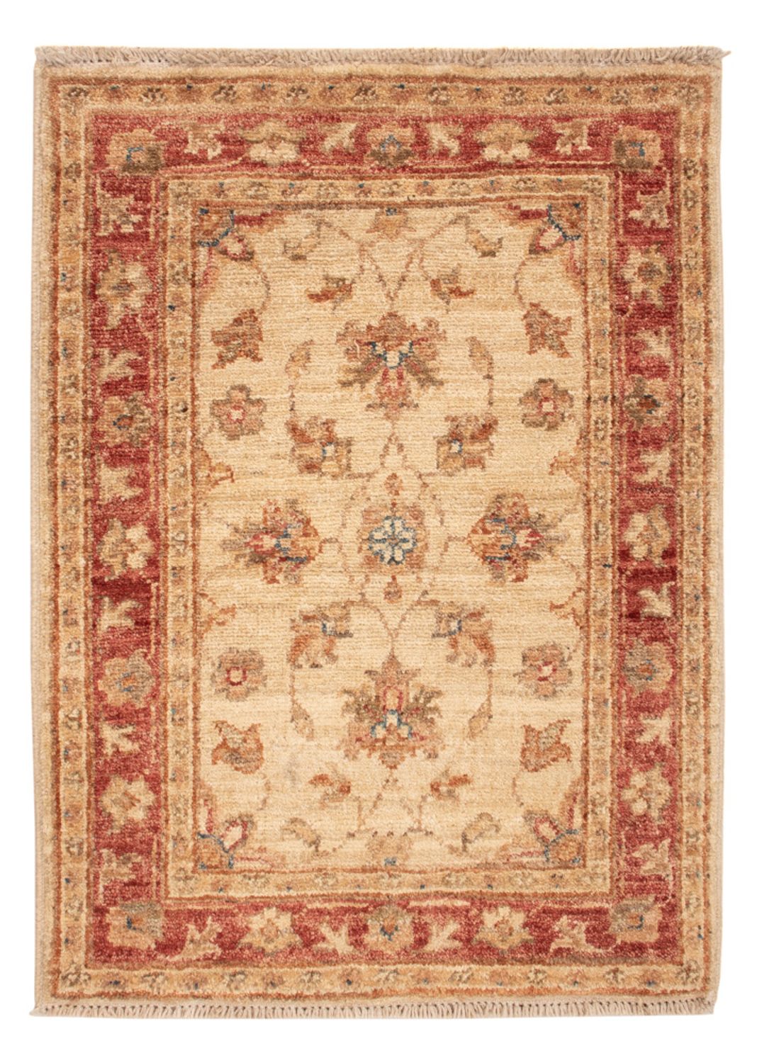 Ziegler Teppich - 72 x 51 cm - beige