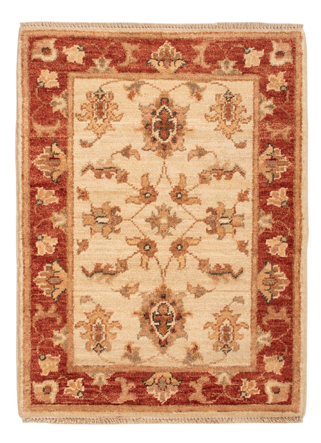 Ziegler Teppich - 70 x 52 cm - beige