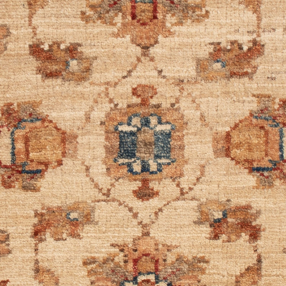 Ziegler Teppich - 67 x 55 cm - beige