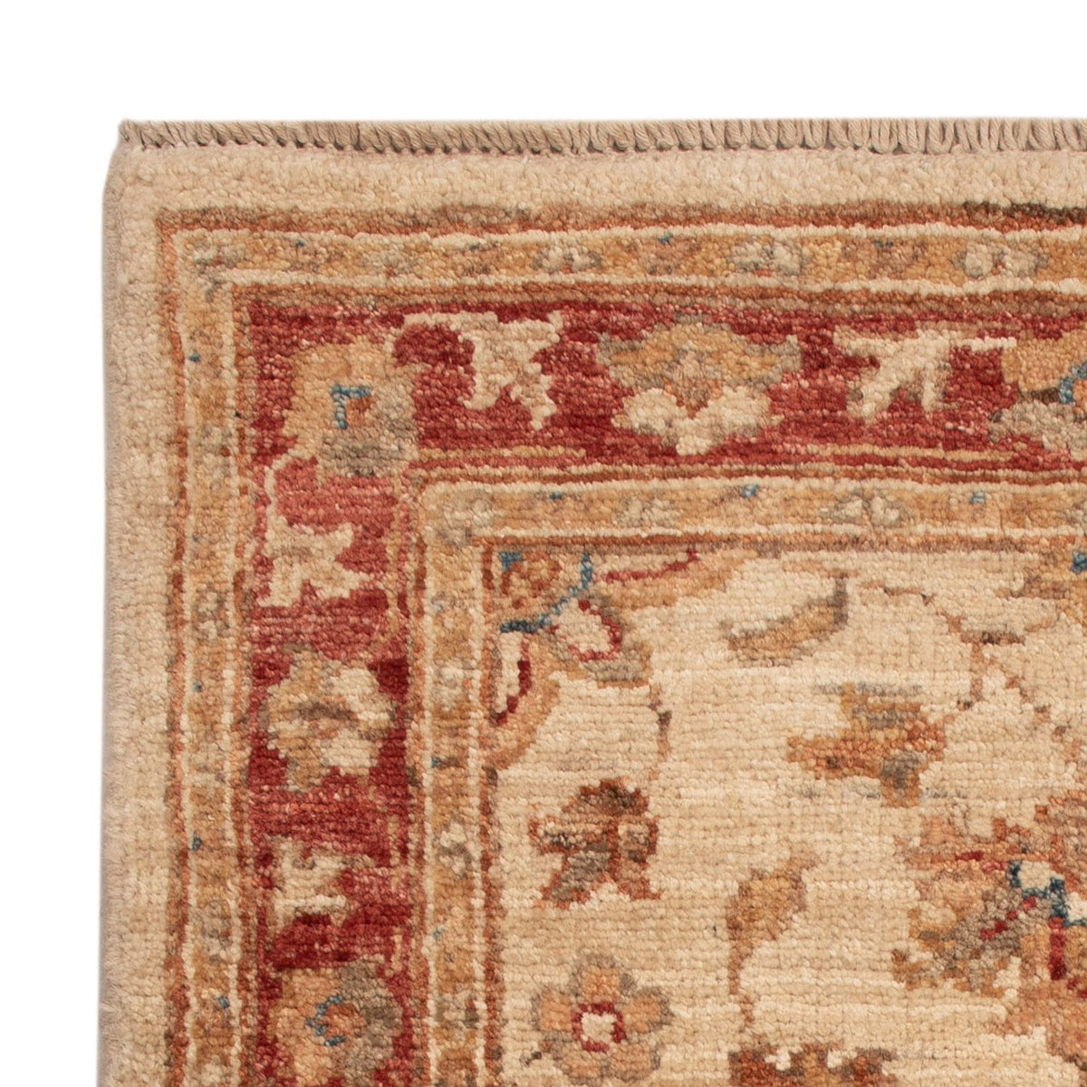 Ziegler Teppich - 67 x 55 cm - beige
