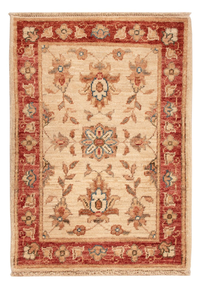 Ziegler Teppich - 71 x 51 cm - beige