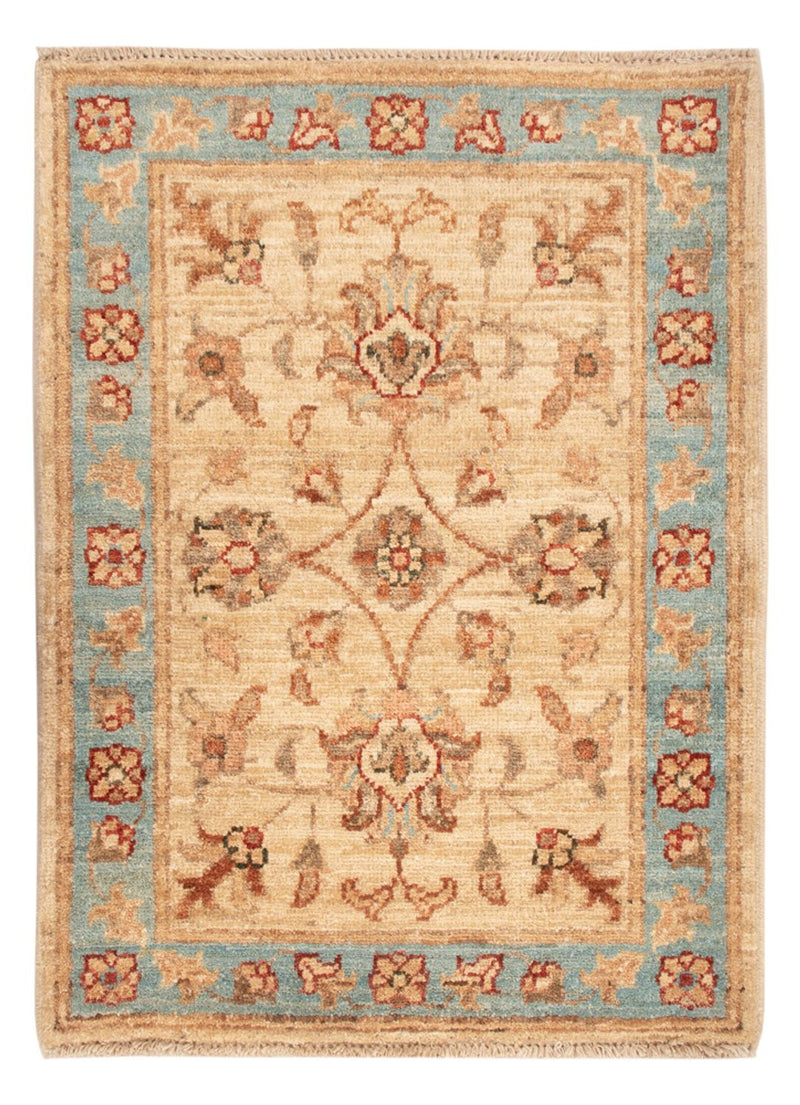 Ziegler Teppich - 74 x 55 cm - beige