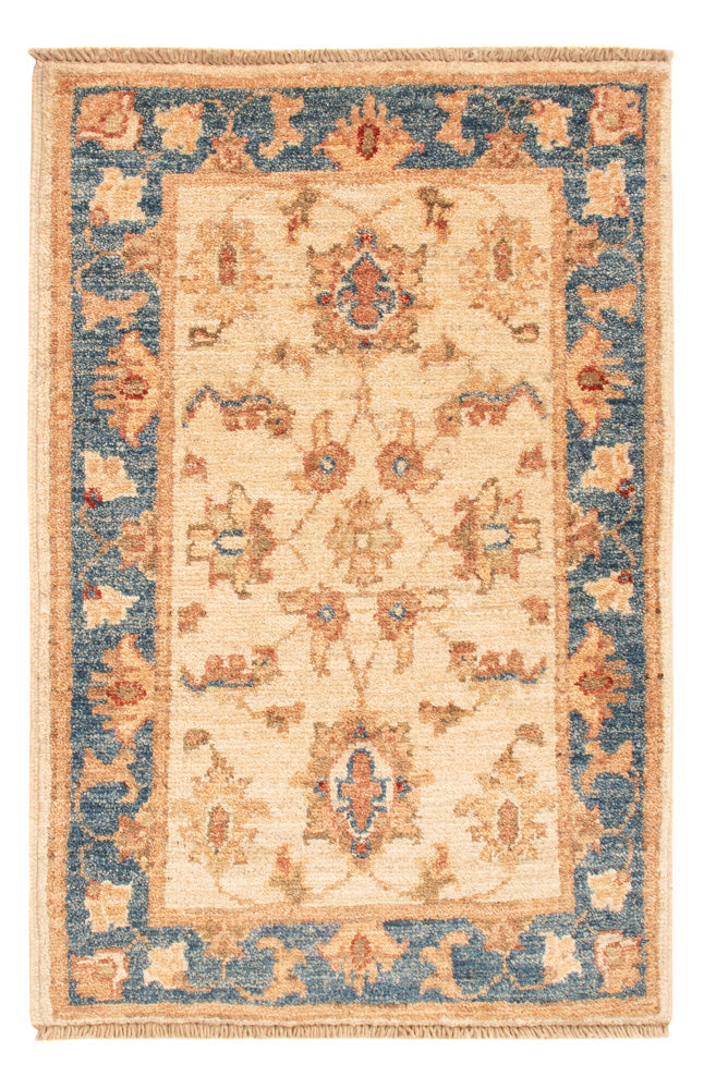 Ziegler Teppich - 73 x 49 cm - beige
