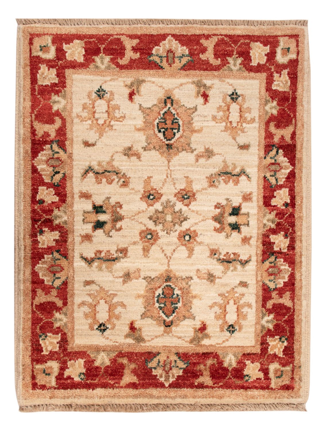 Ziegler Teppich - 67 x 52 cm - beige