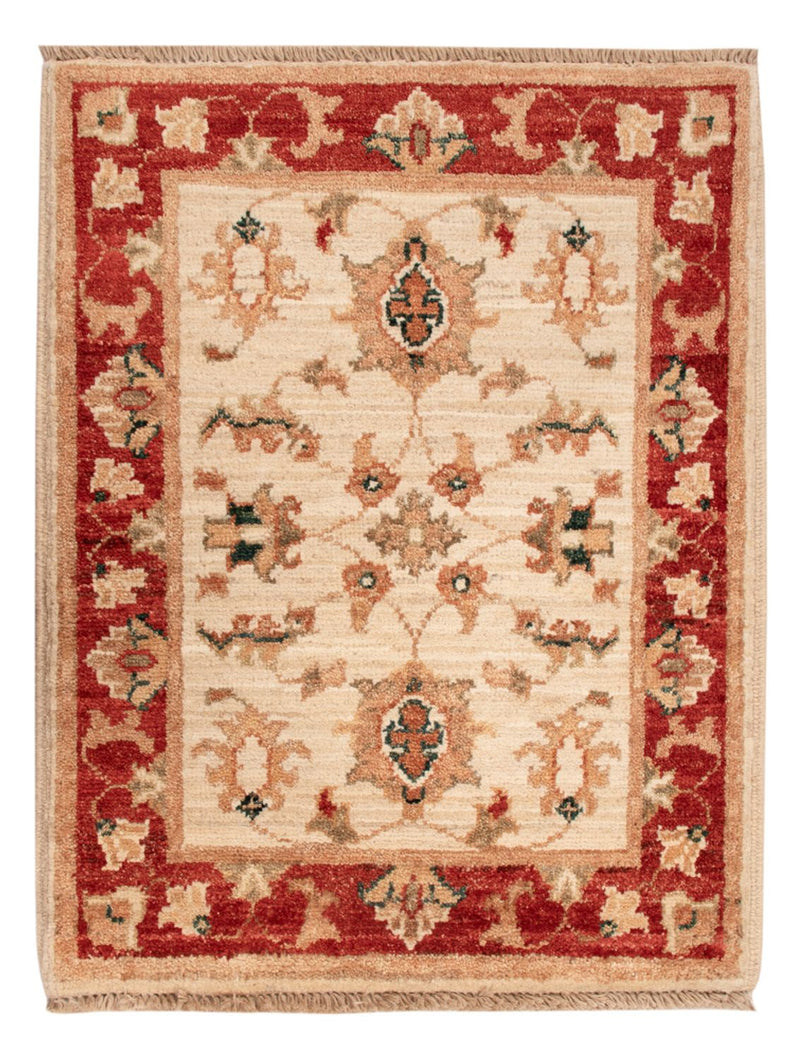 Ziegler Teppich - 67 x 52 cm - beige