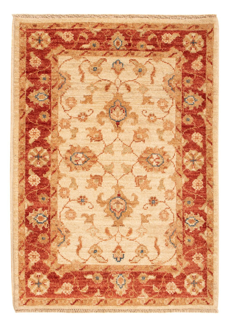 Ziegler Teppich - 86 x 62 cm - beige