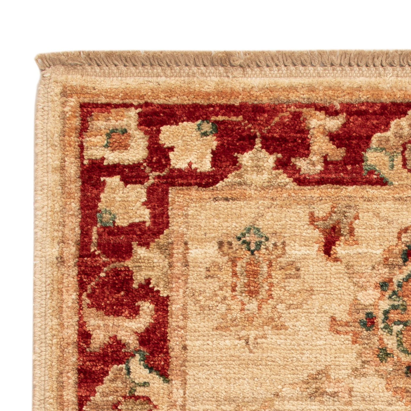 Ziegler Teppich - 67 x 50 cm - beige
