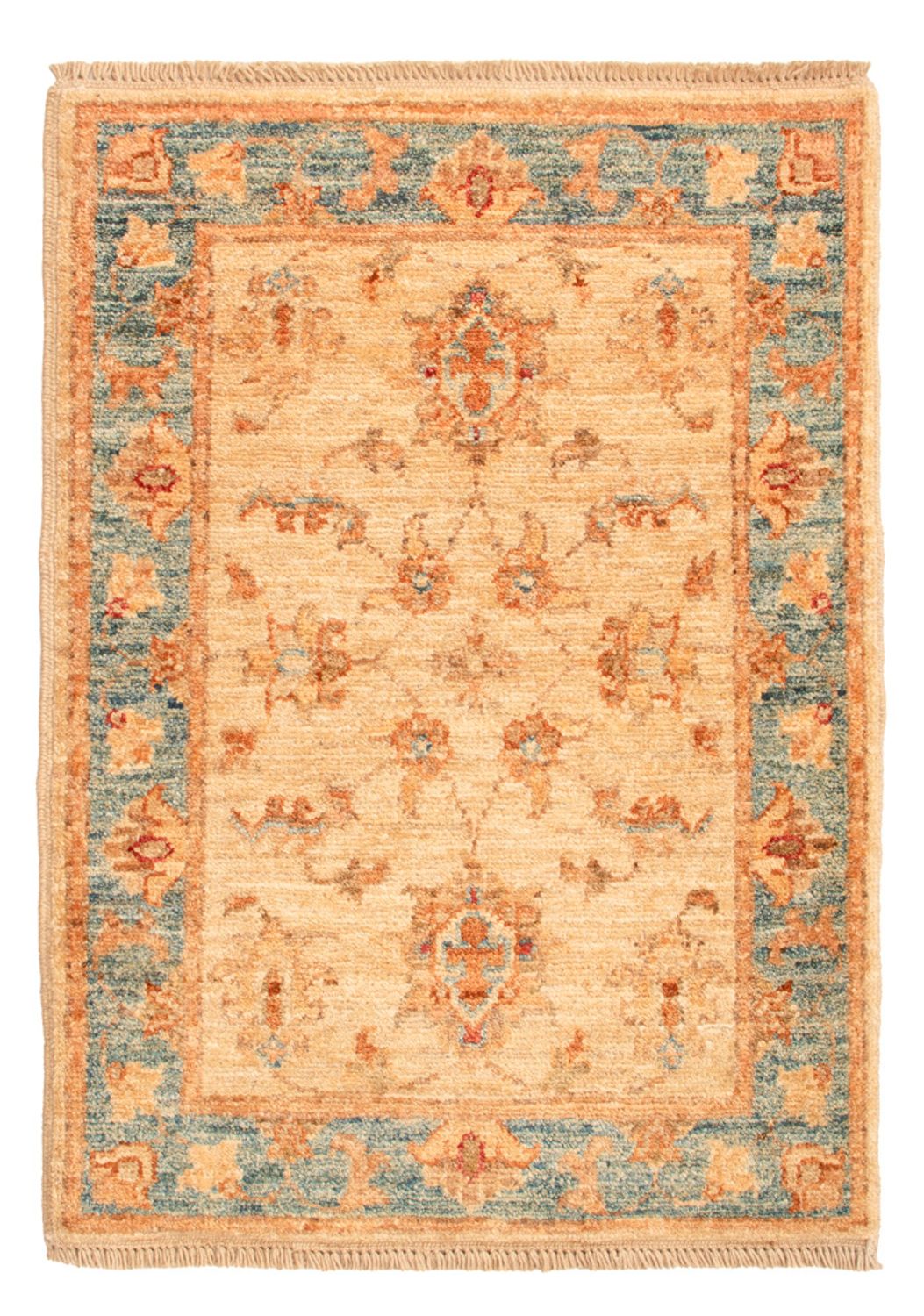 Ziegler Teppich - 73 x 52 cm - beige