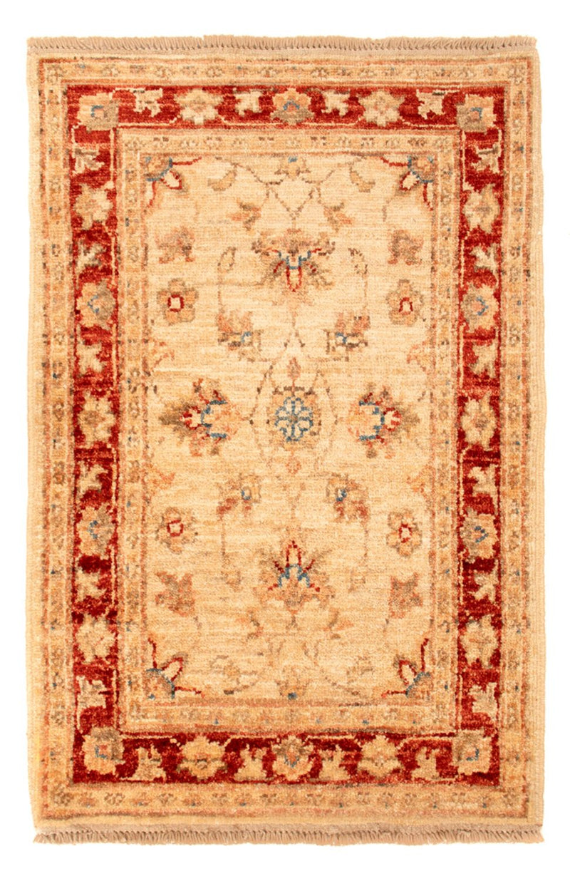 Ziegler Teppich - 77 x 49 cm - beige