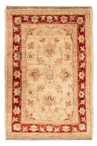 Ziegler Teppich - 74 x 50 cm - beige