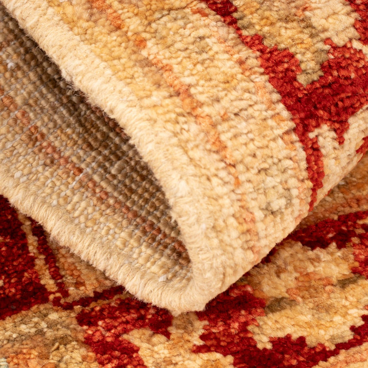 Ziegler Teppich - 74 x 50 cm - beige