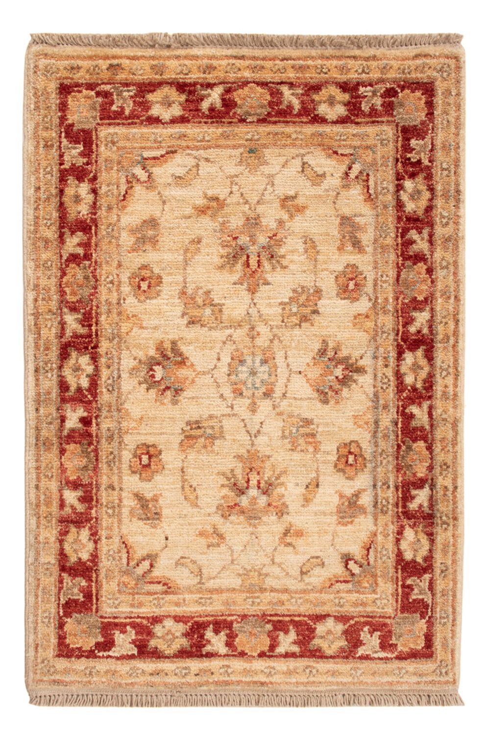 Ziegler Teppich - 71 x 49 cm - beige