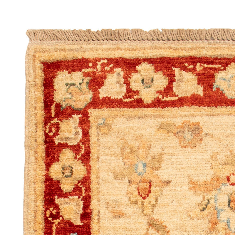 Ziegler Teppich - 71 x 50 cm - beige