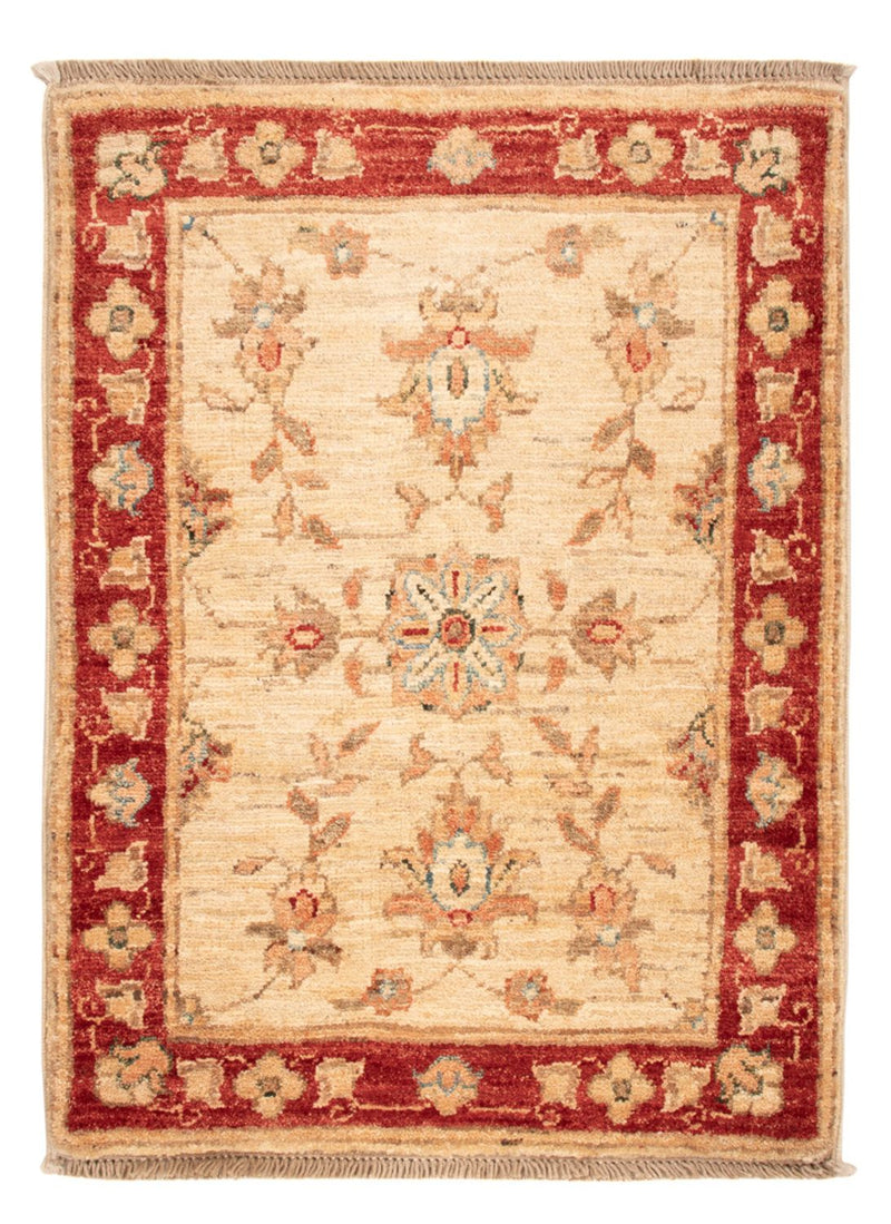 Ziegler Teppich - 72 x 54 cm - beige
