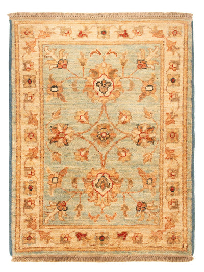 Ziegler Teppich 50x66cm - Orientteppich - türkis