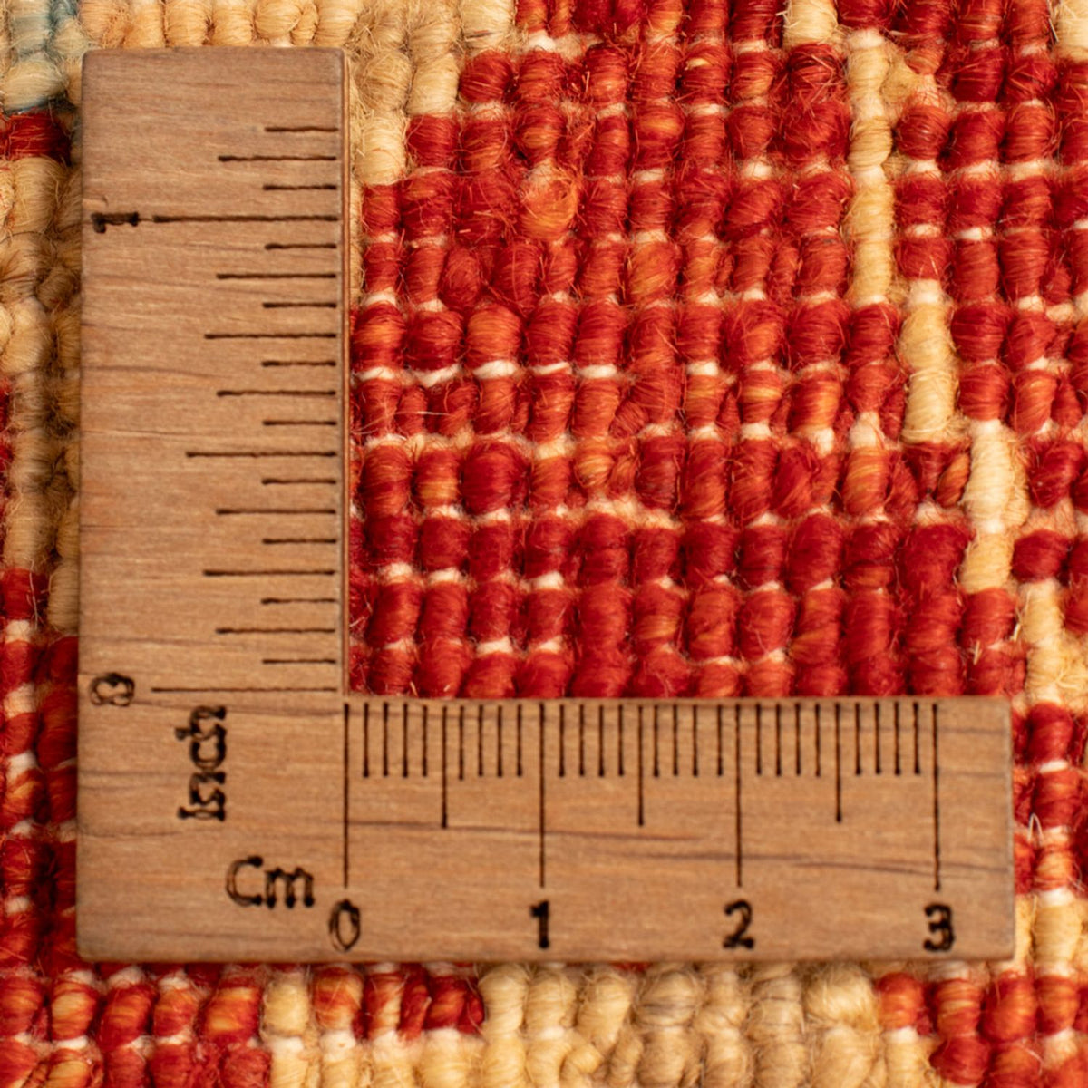 Ziegler Teppich - 70 x 43 cm - rot