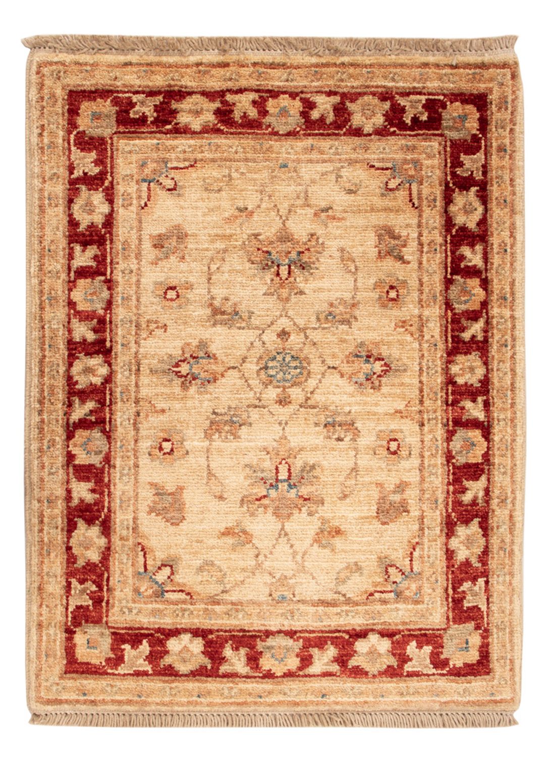 Ziegler Teppich - 67 x 48 cm - beige