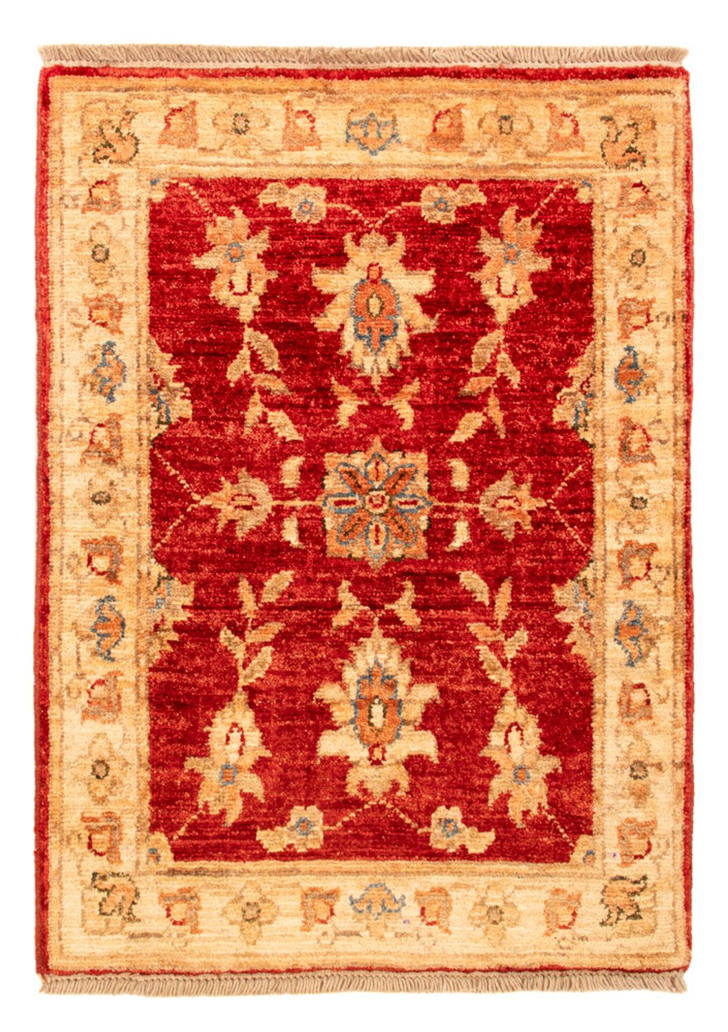 Ziegler Teppich - 68 x 49 cm - rot