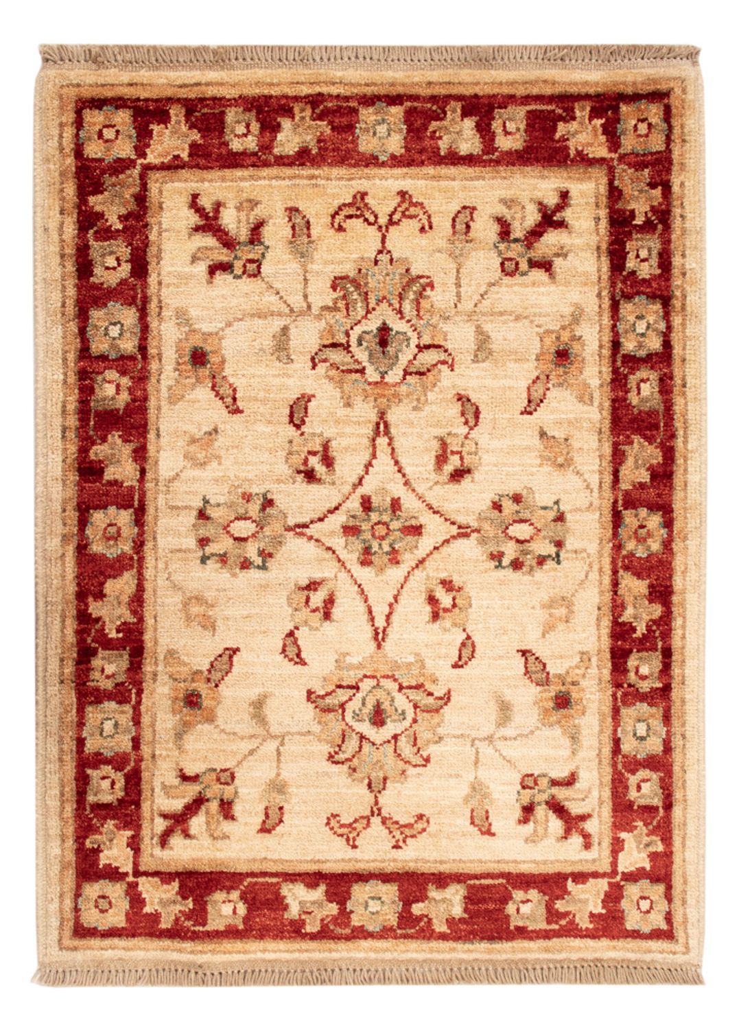 Ziegler Teppich - 70 x 51 cm - beige