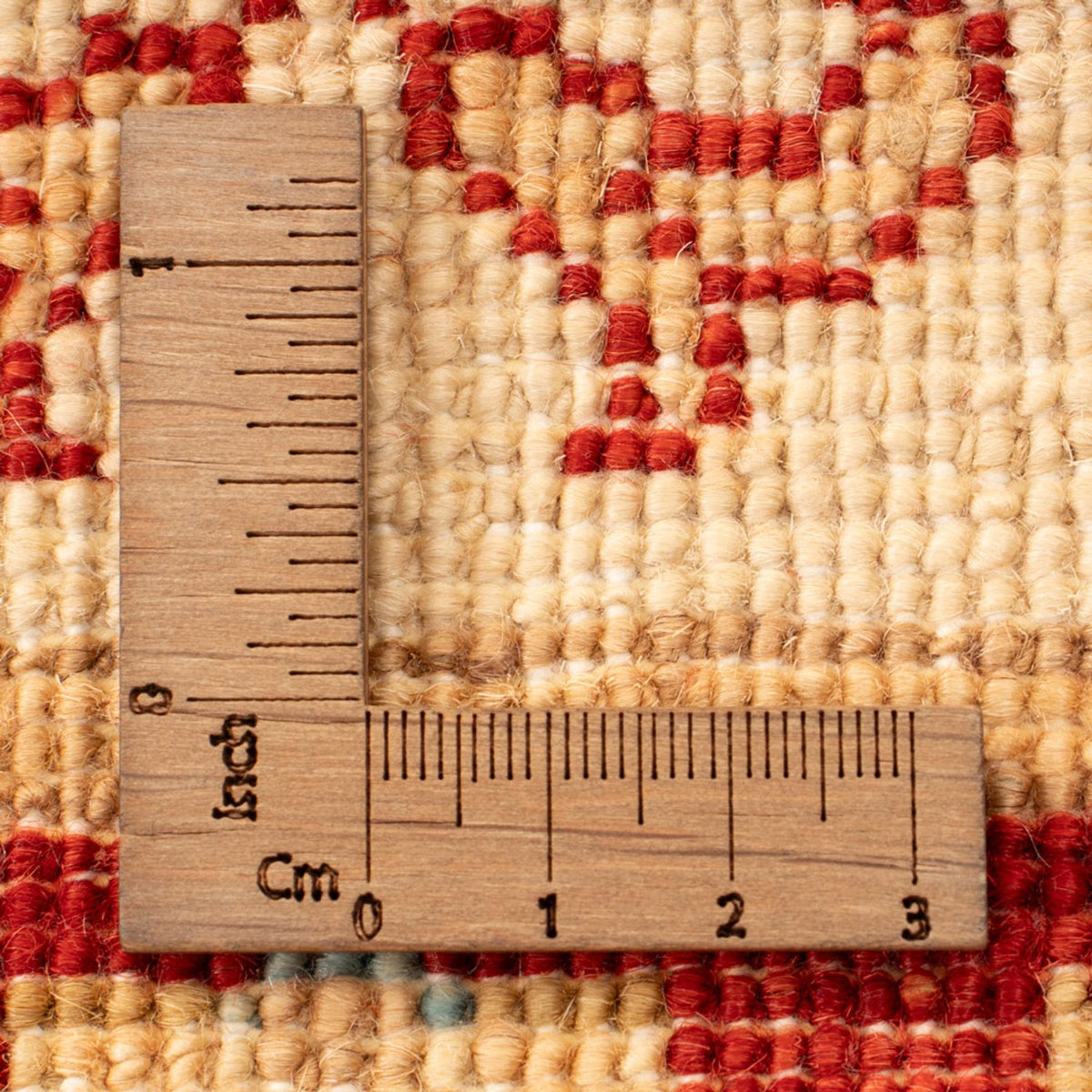 Ziegler Teppich - 70 x 51 cm - beige