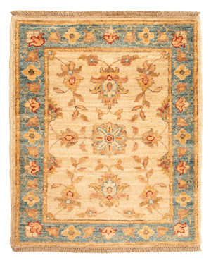 Ziegler Teppich - 64 x 51 cm - beige