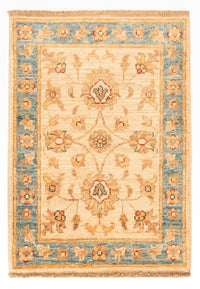 Ziegler Teppich - 73 x 51 cm - beige