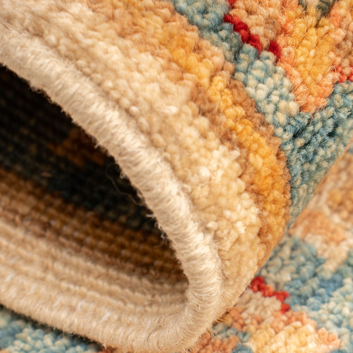 Ziegler Teppich - 73 x 51 cm - beige