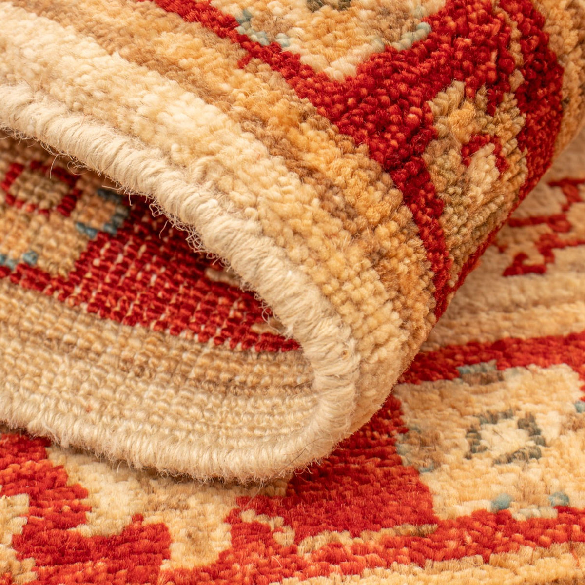 Ziegler Teppich - 70 x 52 cm - beige