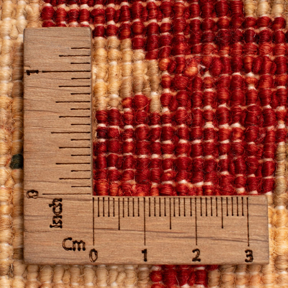 Ziegler Teppich - 72 x 48 cm - rot