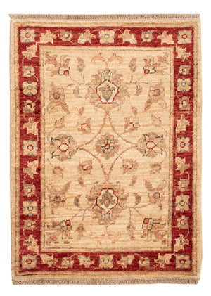 Ziegler Teppich - 75 x 54 cm - beige