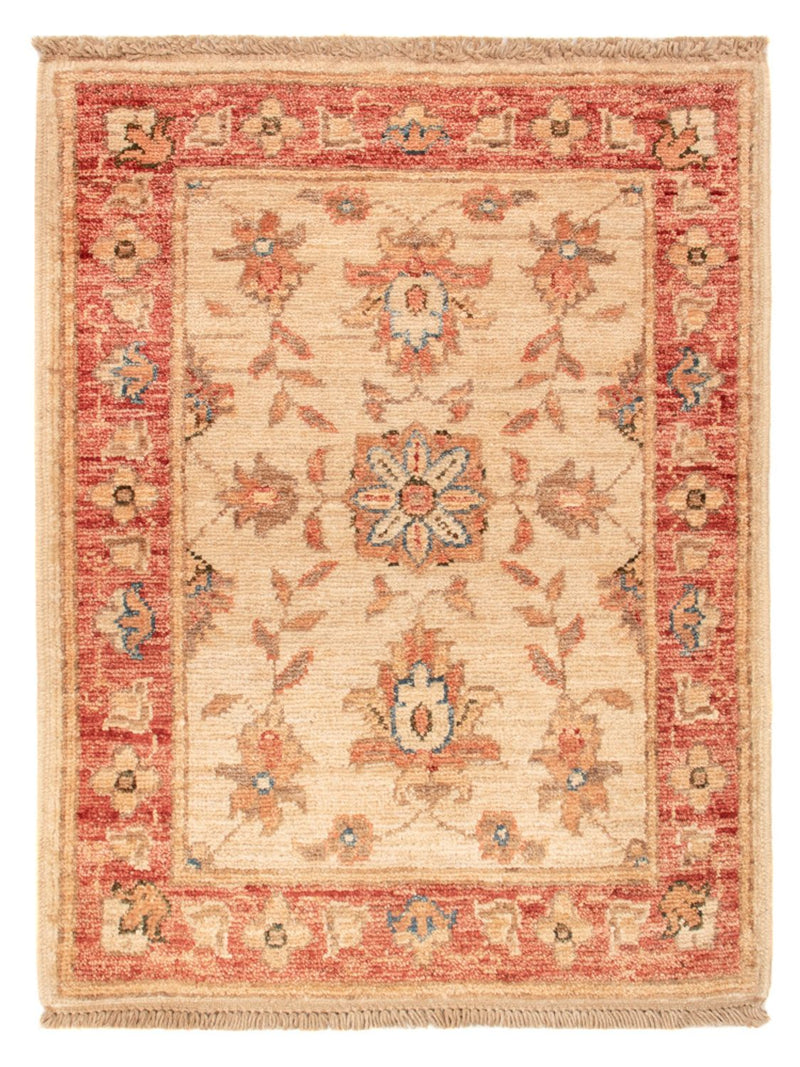 Ziegler Teppich - 68 x 51 cm - beige