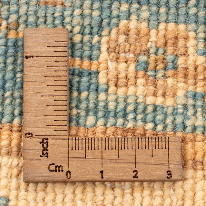 Ziegler Teppich - 71 x 55 cm - türkis